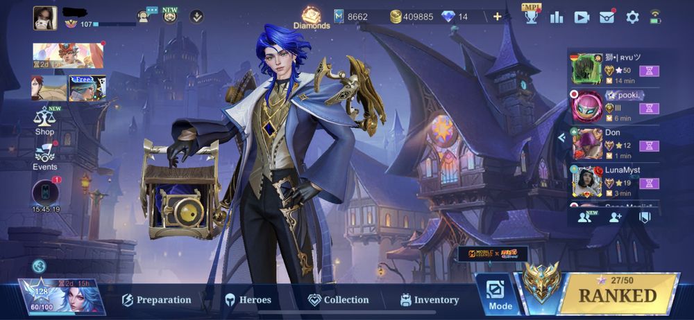 Продам аккаунт Mobile Legends, мобайл легендс mlbb, ml млбб