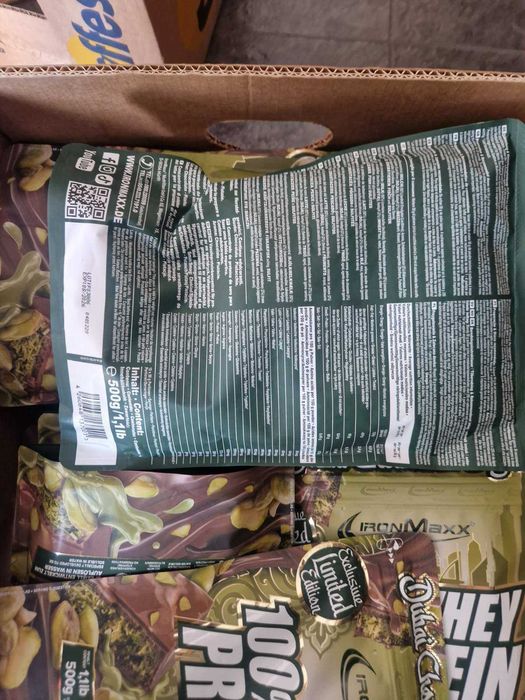 Суроватъчен Протеин IronMaxx 100 % Whey Protein 500 gr Dubai Style