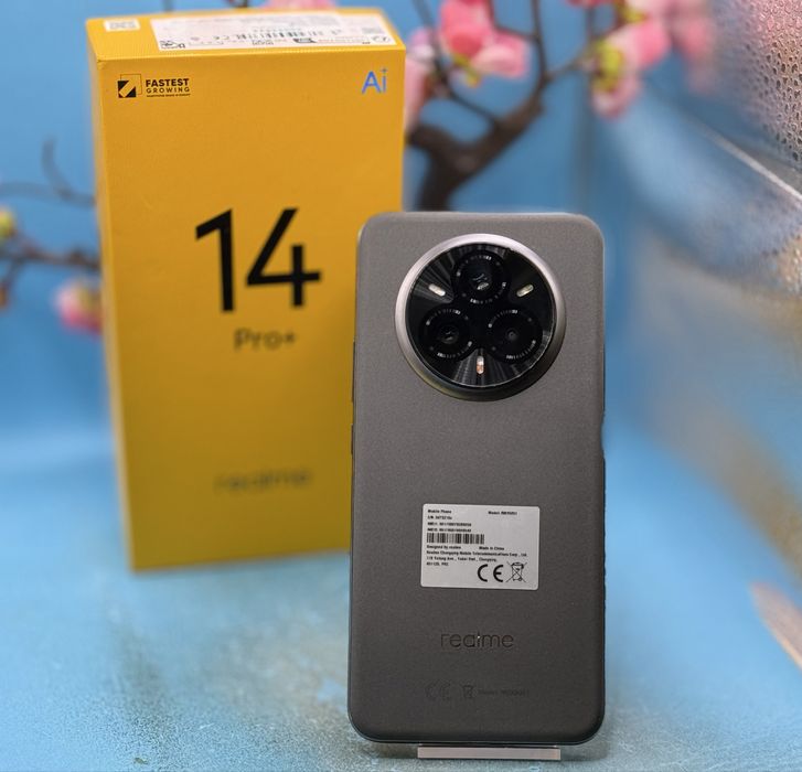 Realme 14 Pro+ 5G, Dual SIM, 512GB, 12GB RAM, Suede Grey