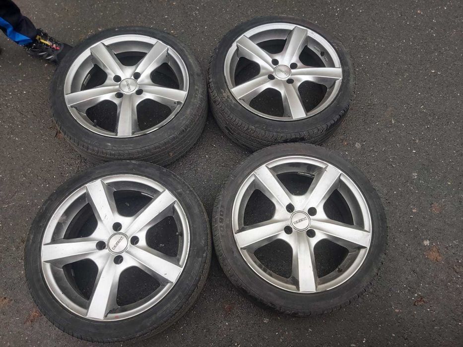 Dezent 17 jante si cauciuc