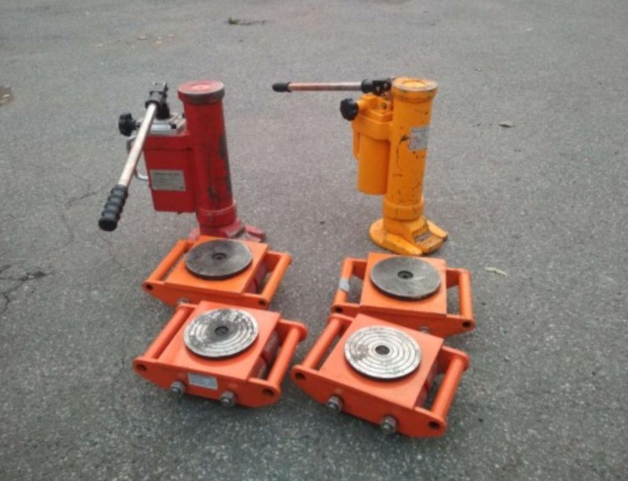 Такелажные ролики тележки