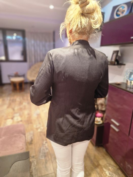 Черно дамско сако