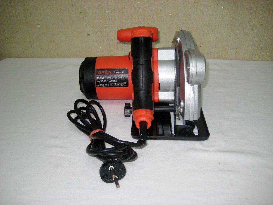 Циркулярный пила Орёл диск 185мм 1600w новым состоянии!