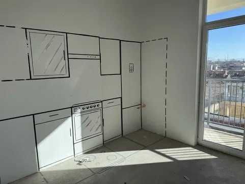 ЖК NRG Jomiy 1 комнатная коробка 41м2 Алмазарский район