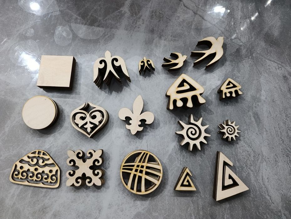 Основа для этно брошей