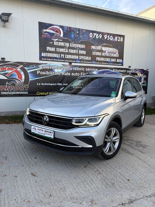 Volkswagen Tiguan 2022 Faruri Laser 4x4 Garanție Tva deductibil Livrare Gratuită