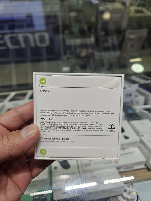 Airpods 4 anc org s garantiyi est