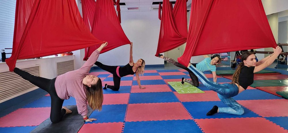 Antrenamente de aerobic-fitness