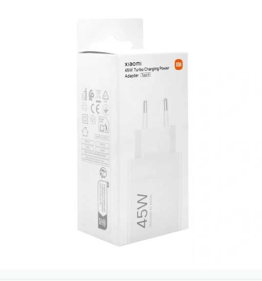 ЗАРЯДНО 220V XIAOMI 45W USB-A BHR07SLEU 5V/3A, 5-11V/4.1A 45W Max