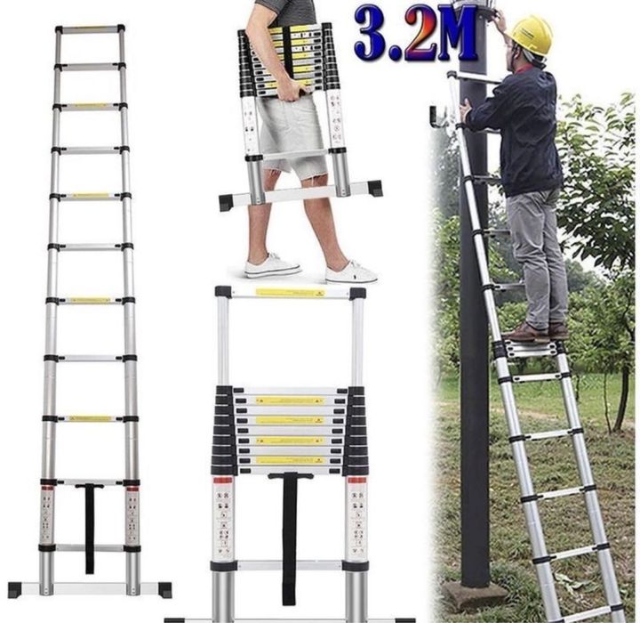 Лестница телескопическая от 2 до 6.3м