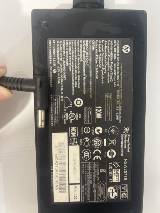 Зарядка для HP ноутбуков.