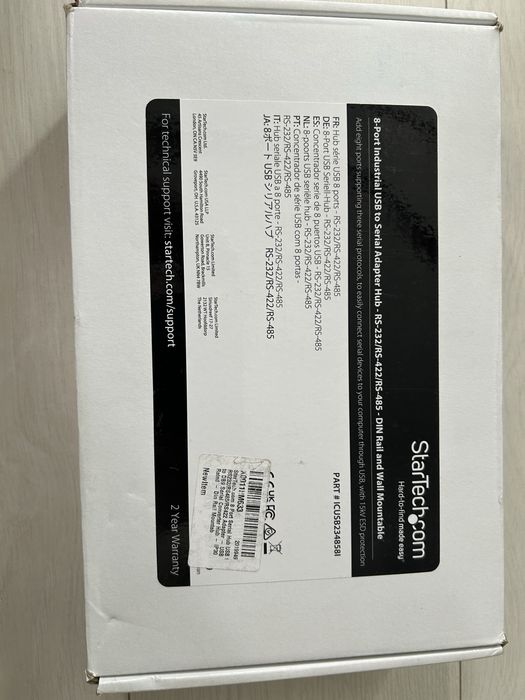 Adaptor Hub Serial cu 8 Porturi USB la RS232/RS485/RS422