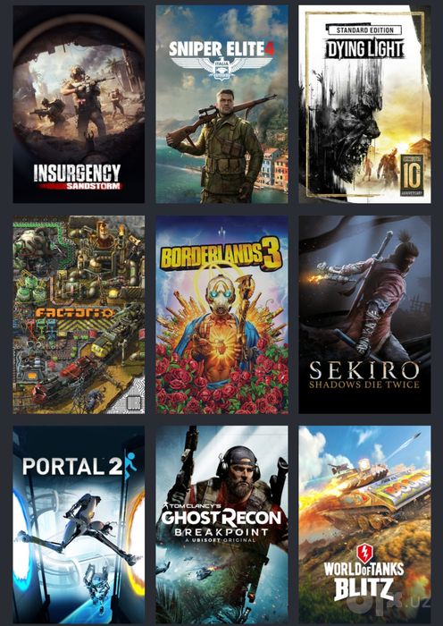 Семейный доступ в Steam. Мест 2