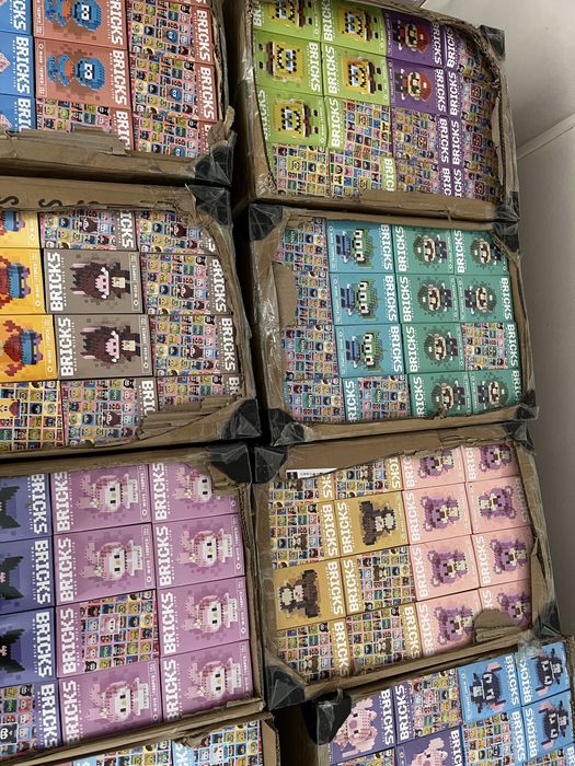 Мощная распроджа игрушек BRICKS разные модели
