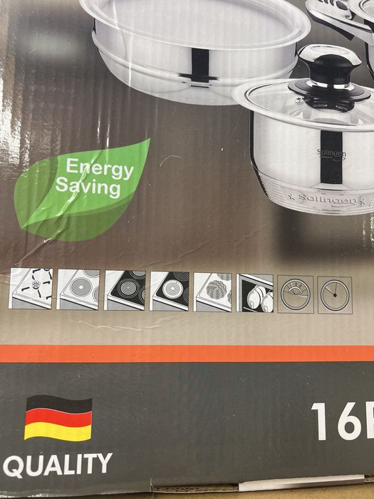 Комплект Тенджери 16части Solingen Germany