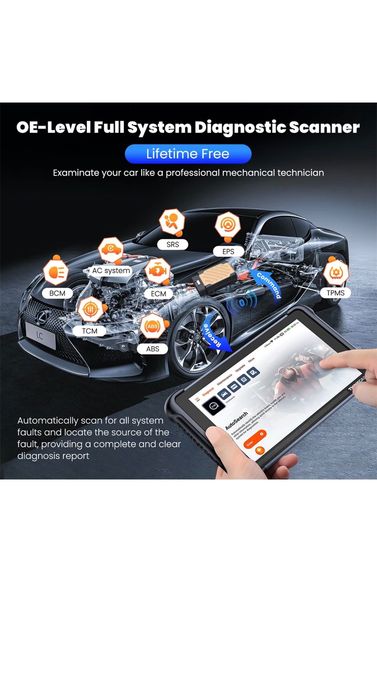 Диагностика за автомобили Thinkcar - Official Thinkscan 689bt