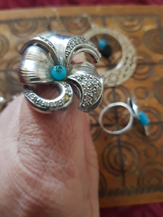 УНИКАТ комплект сребърни бижута