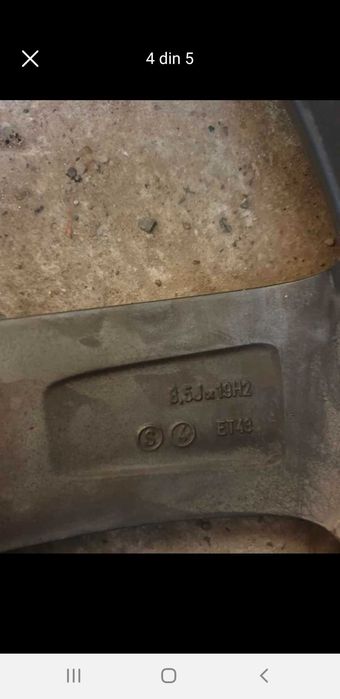 Vand jante cu anvelope de vara mărimea 255 35 zr19.