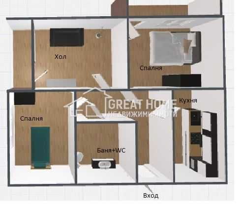 Продава се Тристаен апартамент в Търговище, Запад 2 - 78 кв.м за 1020 €/кв.м - Снимка #10