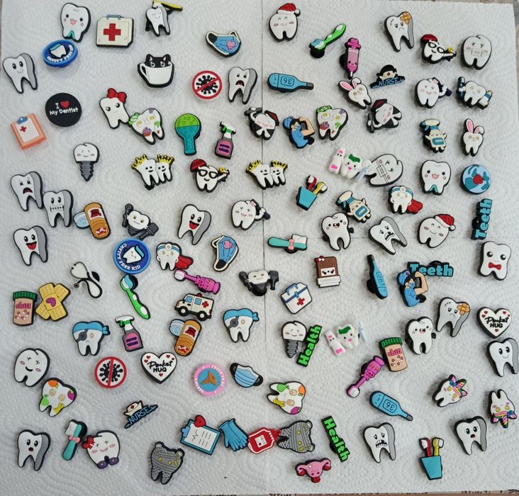 Джибитсы медицинский набор стоматолог дантист зуб врач зубной 3D