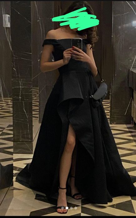 черное вечернее платье