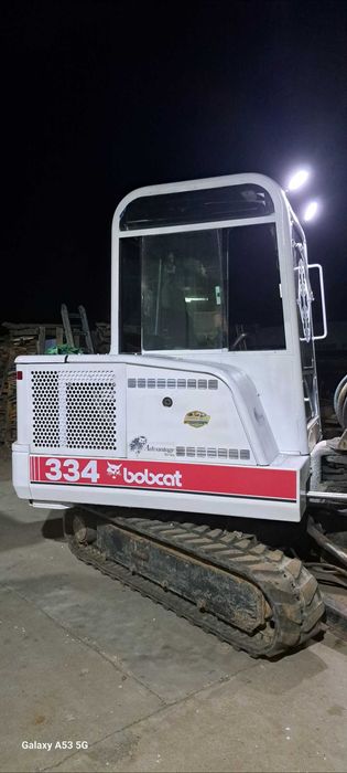 Miniexcavator Bobcat 334