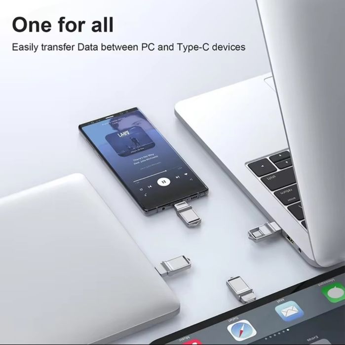 Флаш памет  LENOVO 2TB  2в1 с два накрайника