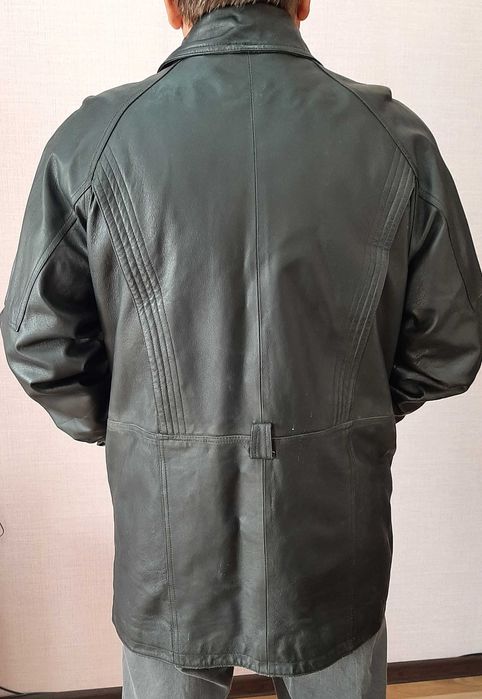 Кожаная куртка размер 2XL