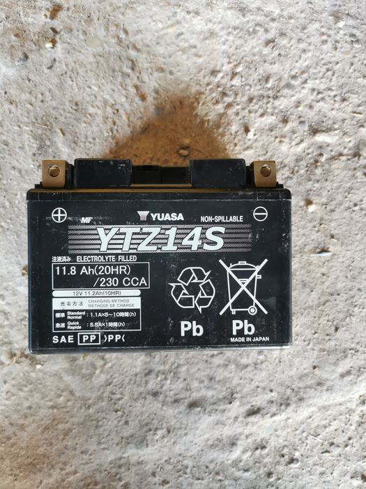 Мото акумулатор YUASA 12V