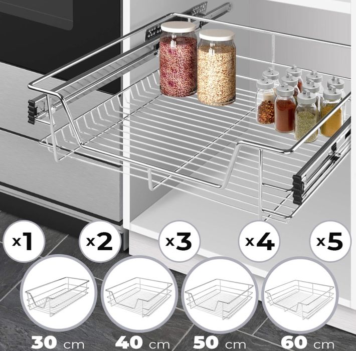 Телескопично кухненско чекмедже Jago®