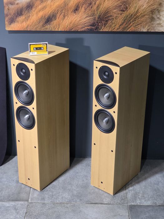 Boxe de podea JAMO E-855, 140-200w, 6 ohm, cires , hifi audio  bookshelf