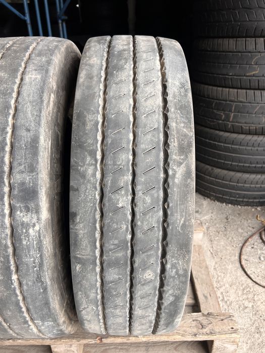 2 anvelope trailer/camion 245/70/17.5 , Continental , 8.5-9.5 mm