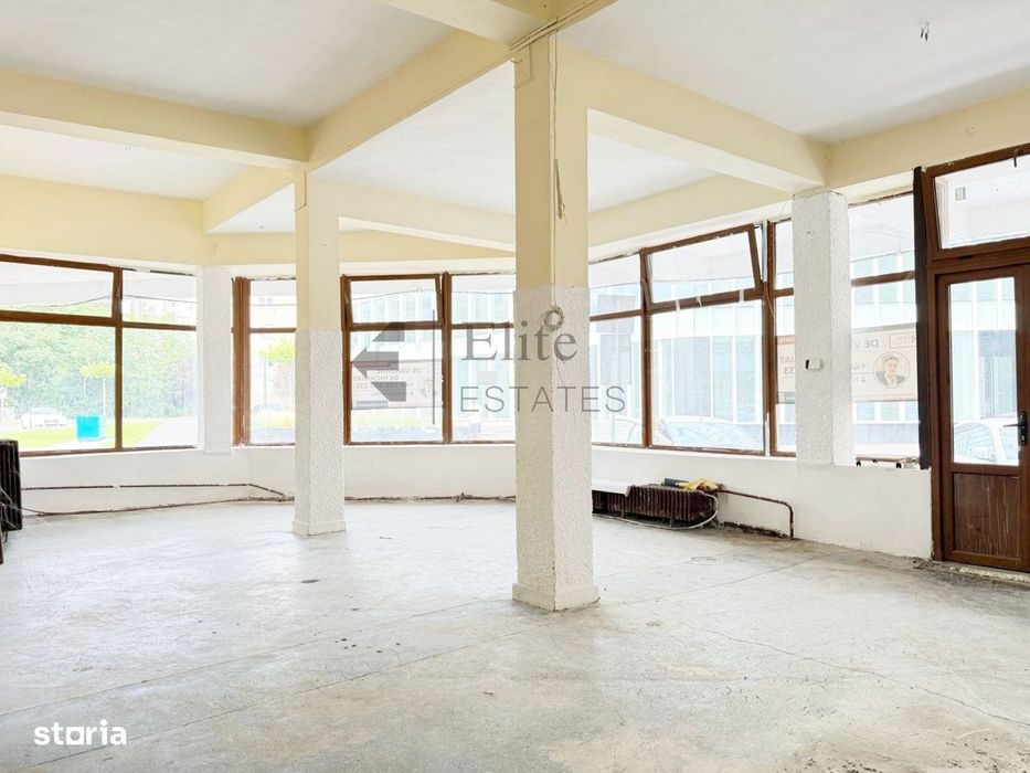 Spatiu comercial 268 mp Piata Cetatii | Vitrina mare | Parcare