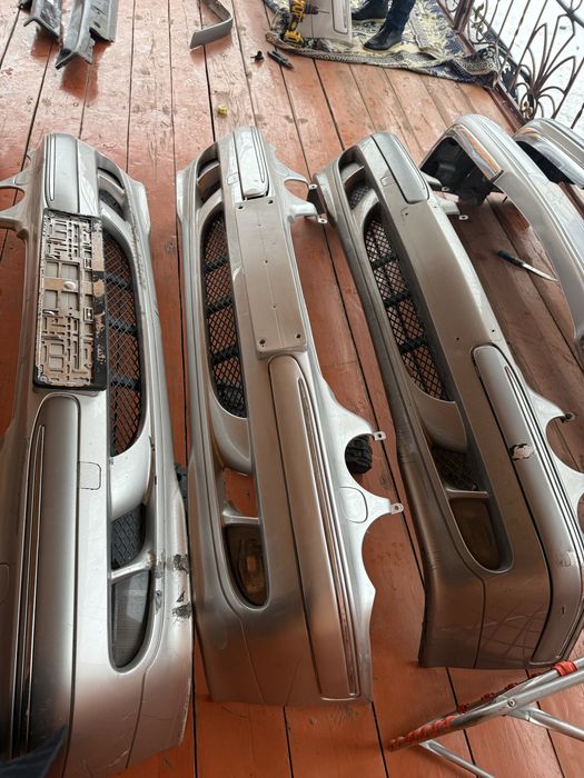 Мерседес 210 лупарик передний бампер