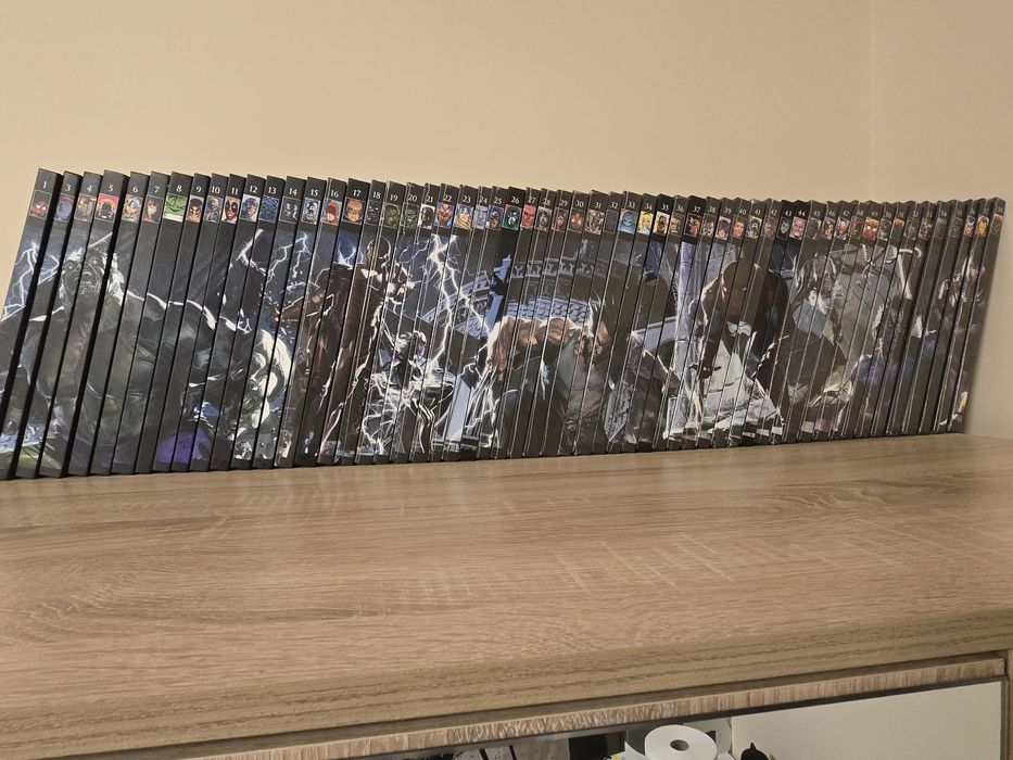 Продавам Върховна колекция на Marvel от от 1-ва до 58-ма
