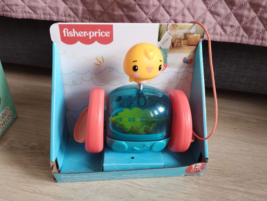 Детски играчки дървени и за дърпане fisher price.