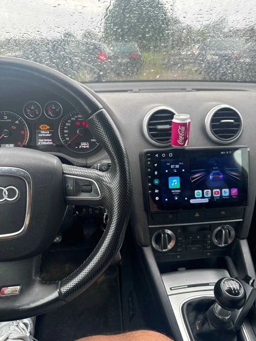 Navigatie Android Dedicata Audi A3 Ecran 9 Inch - CarPlay