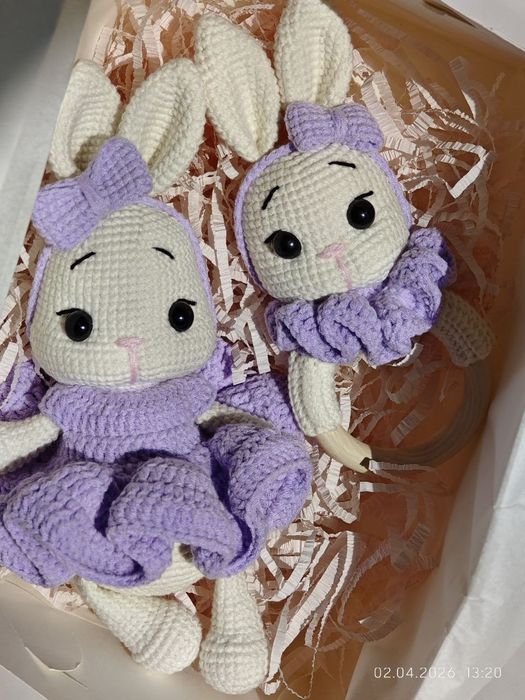 Набор для малышка. Игрушка и погремушка