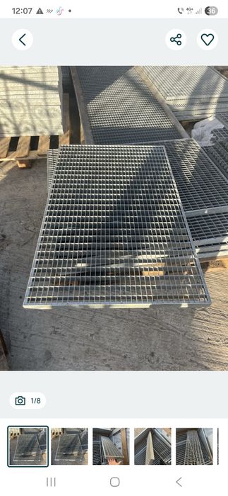 Vand trepte si gratare zincate la cele mai bune preturi