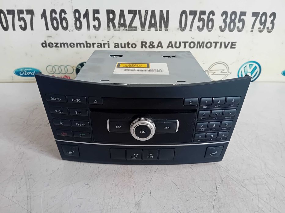 Radio Cd Mercedes E Class W212 Cod A2129065500 An 2009-2012