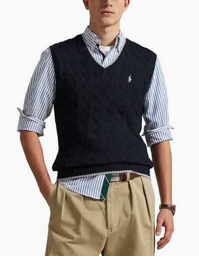 Пуловер без ръкави Polo Ralph Lauren оригинален