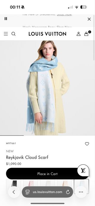 Продам шарф Louis Vuitton оригинал