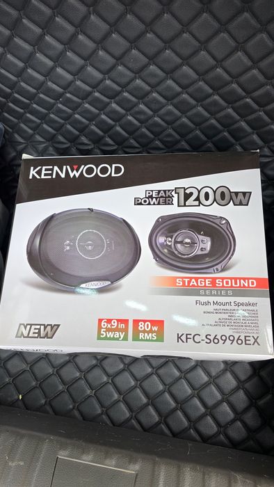 Новый колонки для автомобиля. KENWOOD 1200W.