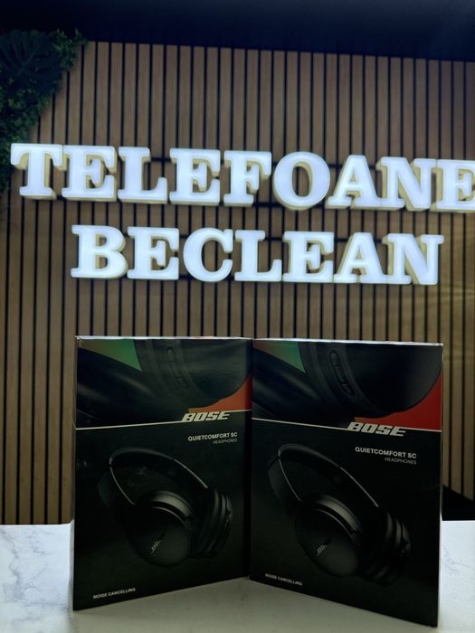 Bose Quietcomfort SC headphones Black Noise Canceling