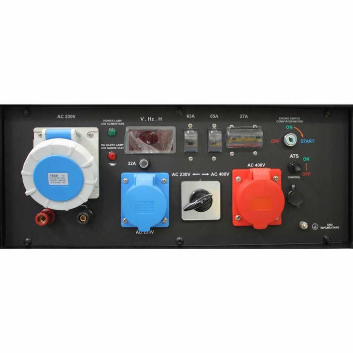 Generator de curent SENCI SC18000TEQ EVO putere maxima 17.0 kW 230V/400V pornire electrica, motor benzina