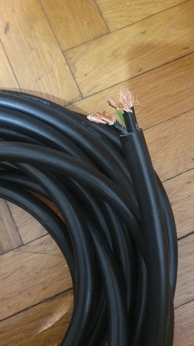 Cablu conexiune panou votovoltaice/solare 5×6mm cupru nou