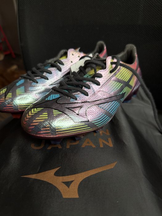 Ghete de fotbal Mizuno Alpha Japan, noi, mărimea EU 38 / 24 cm