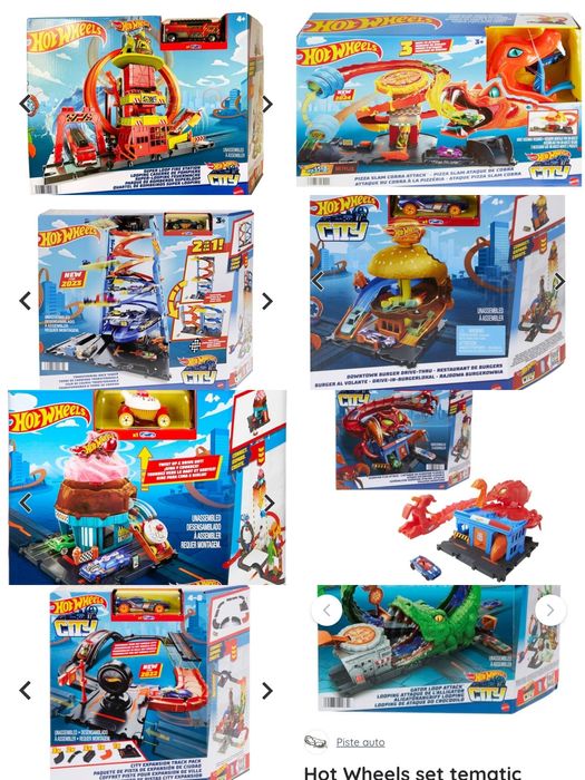 Seturi Hot Wheels, diferite modele