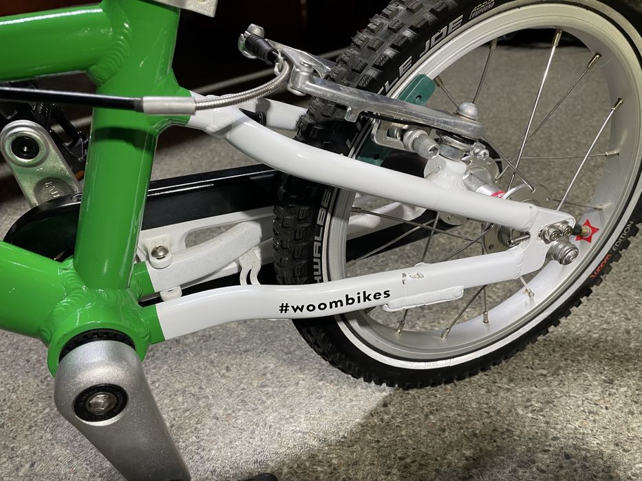 Vand bicicleta copii woom 2 verde 2024