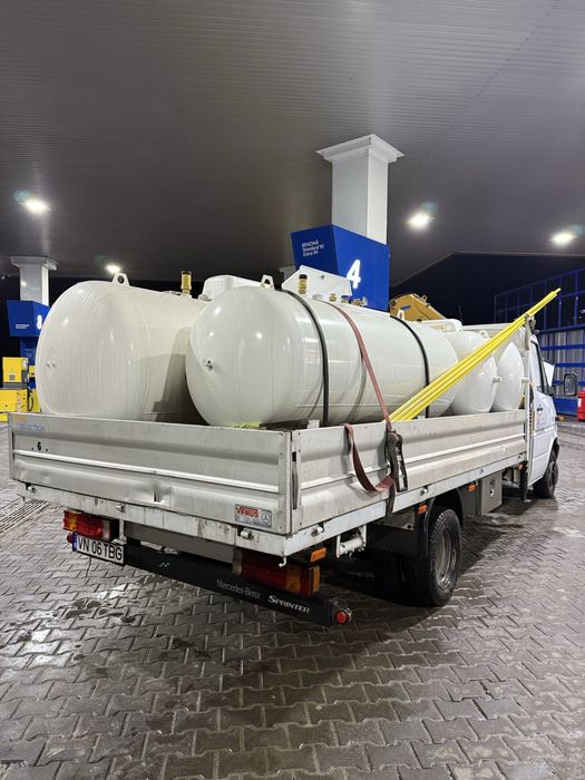 Rezervor alimentare gaz gpl propan bazin butelie 1750/ 1000 500 litri